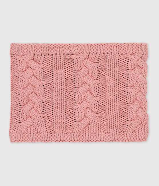 Snood enfant fille rose SALINE