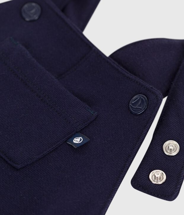 Effen salopette met lange pijpen van katoen voor baby's SOIR