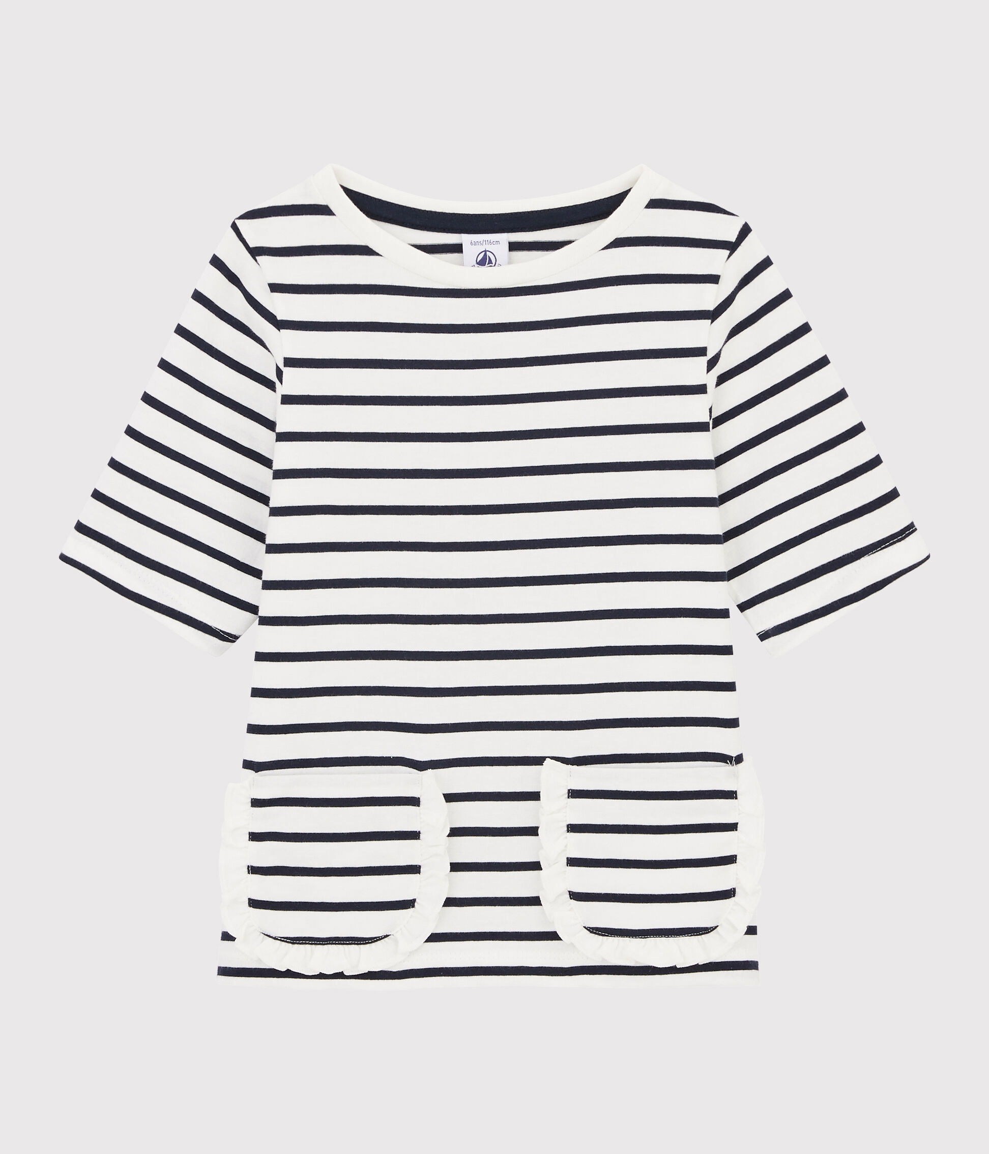Gestreept T shirt meisjes kinderen 5587101100
