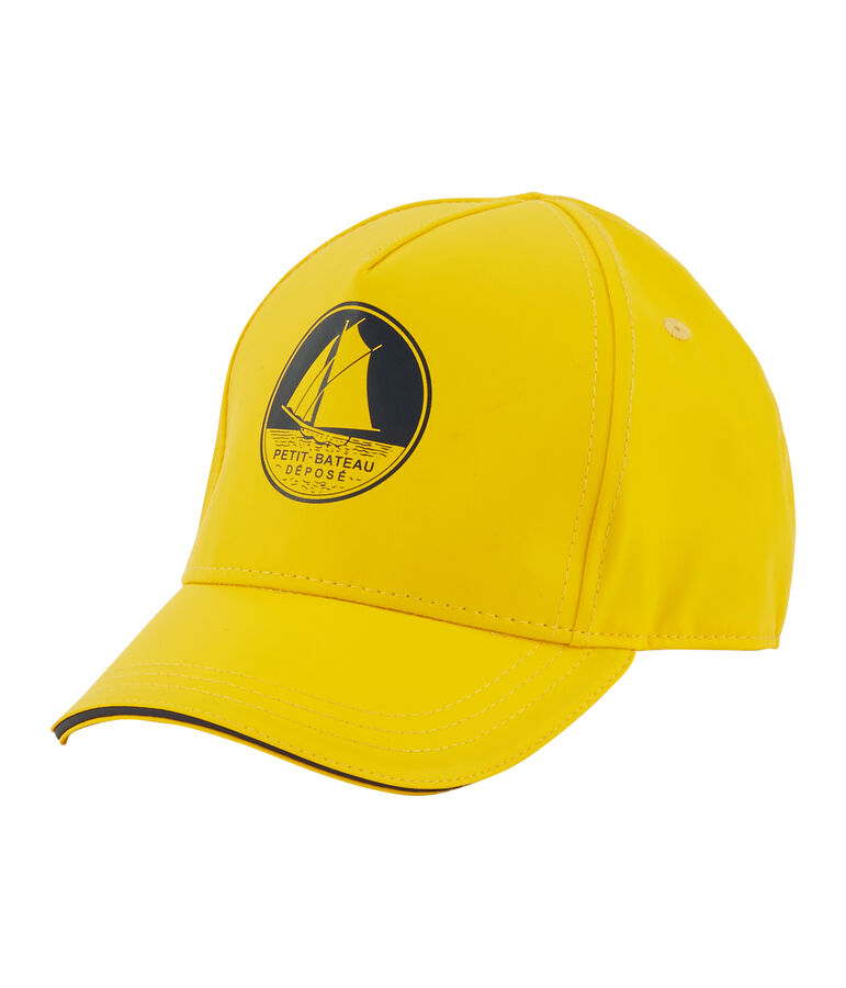 Casquette enfant mixte jaune