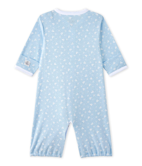 Uniseks 2-in-1 combizak blauw TOUDOU/wit ECUME