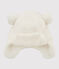Meisjesmuts kinderen wit MARSHMALLOW