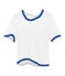 Tee-shirt sérigraphié pour femme blanc MARSHMALLOW