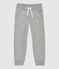 Meisjes/jongens joggingbroek grijs