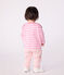 Katoenen babytruitje met matrozenstreepjes roze BOUDOIR/ MILK