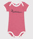 Body manches courtes bébé fille