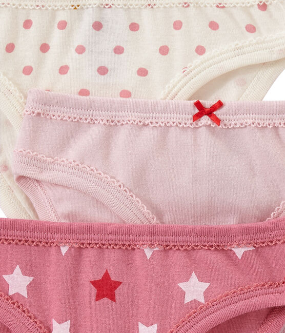 Trio de culottes petite fille variante 1