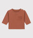 Tee-shirt manches longues bébé en coton