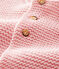 Cardigan laine et coton bébé fille rose MINOIS