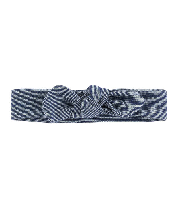 Haarband voor meisjes wit/blauw