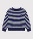 Sweatshirt en molleton enfant fille / garçon
