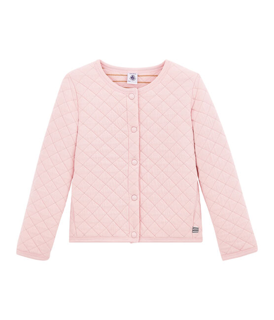 Cardigan enfant fille rose JOLI/jaune DORE