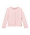 Cardigan enfant fille rose JOLI/jaune DORE