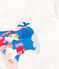 Sweatshirt jongen Petit Bateau x Water Family wit MARSHMALLOW