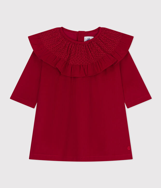 Geschenkset voor baby's met jurkje en kousenbroek multicouleur