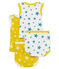Duo van 2-in-1 body-broekjes voor babyjongens variante 1