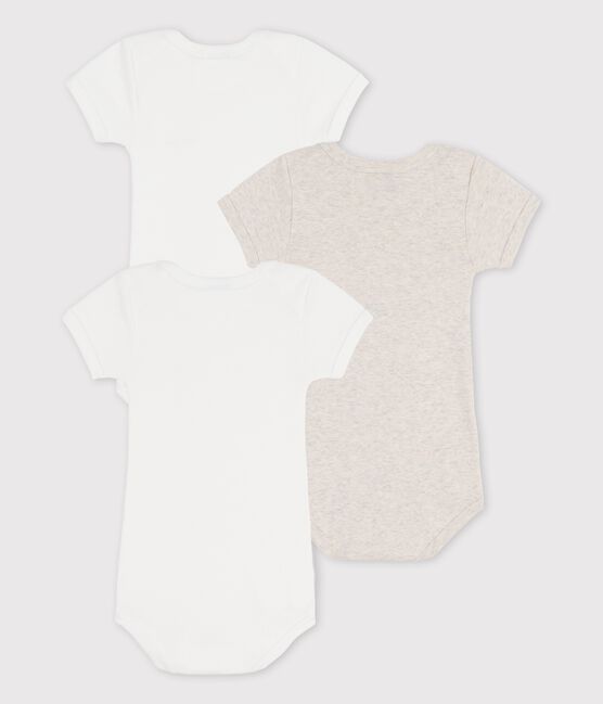 Lot de 3 bodies manches courtes en coton variante 1