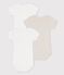 Lot de 3 bodies manches courtes en coton variante 1