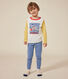 Pyjama en coton uni motif espace enfant