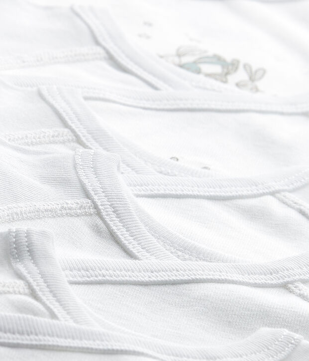 Set van 5 uniseks eerste body's met lange mouwen multicouleur