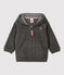 Sweatshirt en polaire bébé gris SUBWAY CHINE