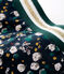 Broek van tubic met print babymeisje blauw SMOKING/wit MULTICO