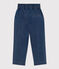 Rechte broek in licht denim voor meisjes blauw DENIM