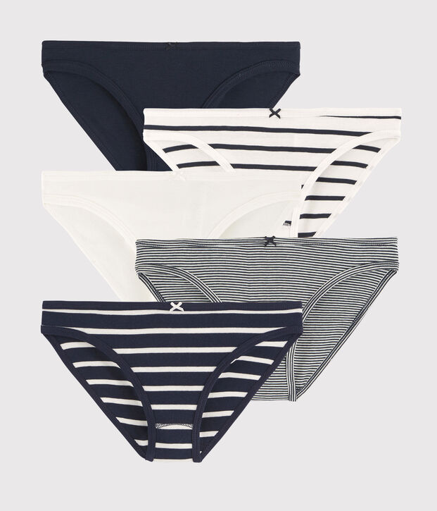 Lot 5 culottes Femme multicouleur