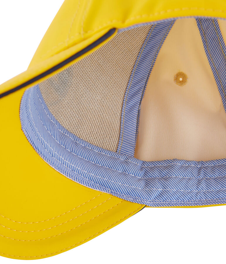 Casquette enfant mixte jaune