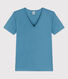 Tee-shirt L'ICONIQUE col V en coton Femme