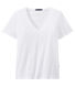 T-shirt femme COL V en jersey fin