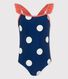 Maillot de bain 1 pièce à pois enfant fille