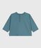 Tee-shirt bébé en coton à manches longues, motif chat GOBELIN