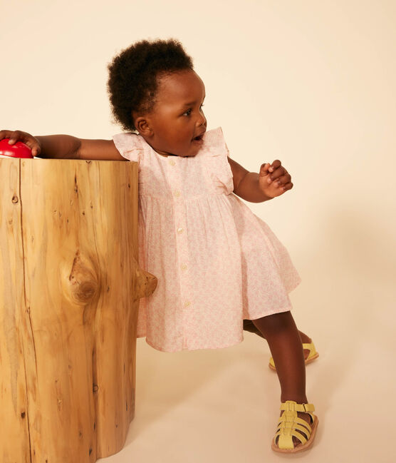 Babyjurkje met korte mouwen en en bloomer van luchtig katoen  AVALANCHE/ PANTY