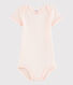 Body manches courtes bébé fille