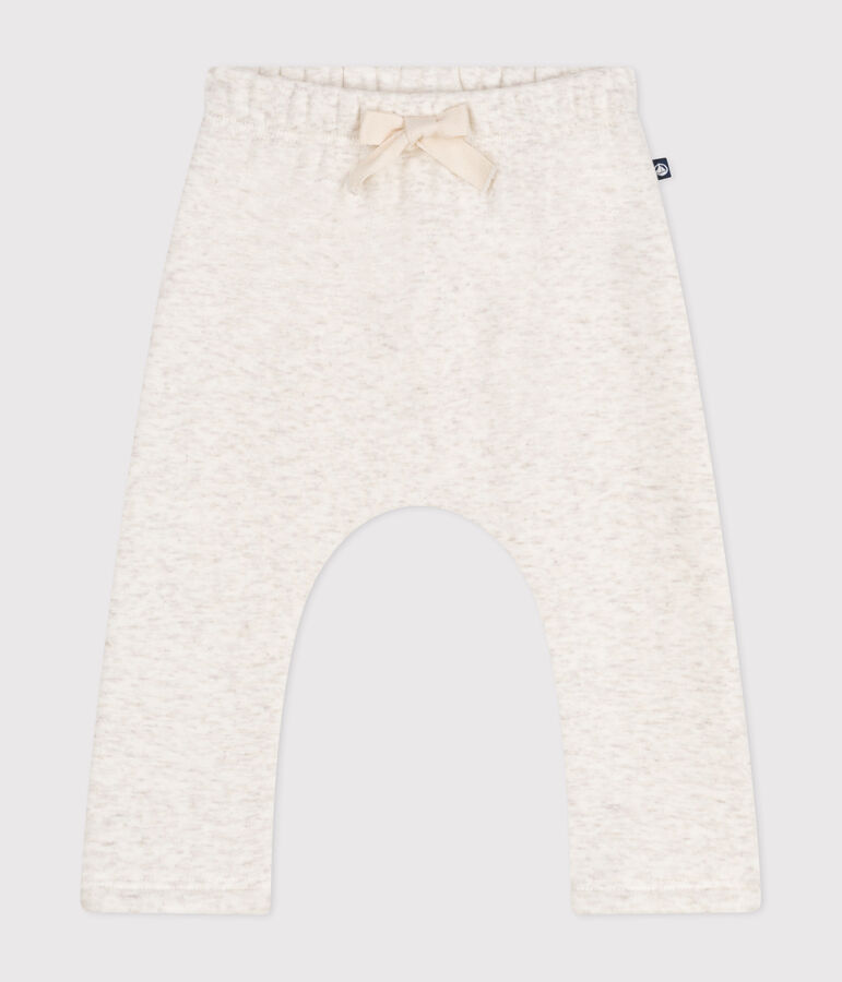 Babybroek van zachte en warme fleece beige MONTELIMAR CHINE