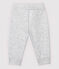 Pantalon en molleton bébé fille/ bébé garçon gris POUSSIERE CHINE