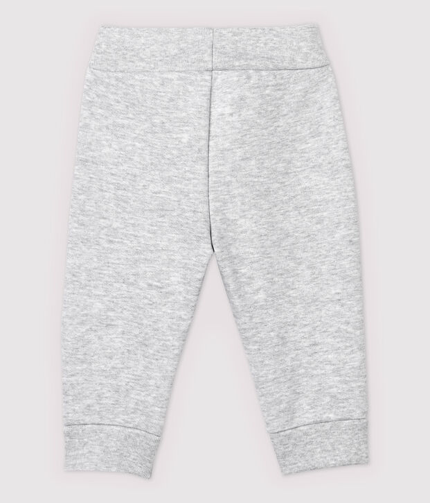 Molton broek voor babymeisjes/jongens grijs