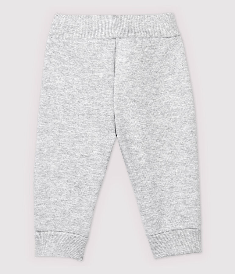 Pantalon en molleton b&eacute;b&eacute; fille/ b&eacute;b&eacute; gar&ccedil;on gris POUSSIERE CHINE