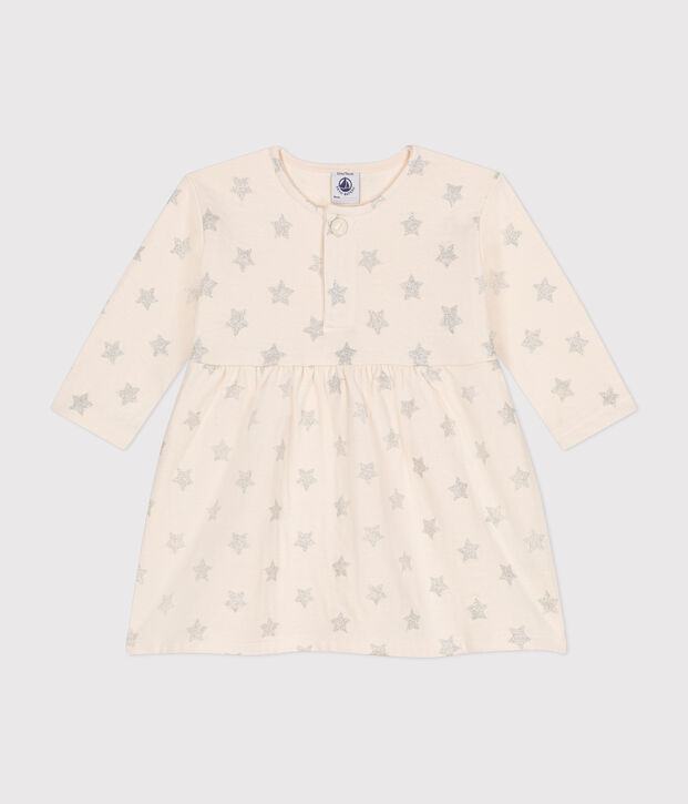 Coffret cadeau b&eacute;b&eacute; robe et collants multicouleur