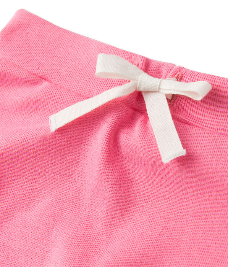 Ensemble b&eacute;b&eacute; fille short et t-shirt orange BRAZILIAN/rose PETAL