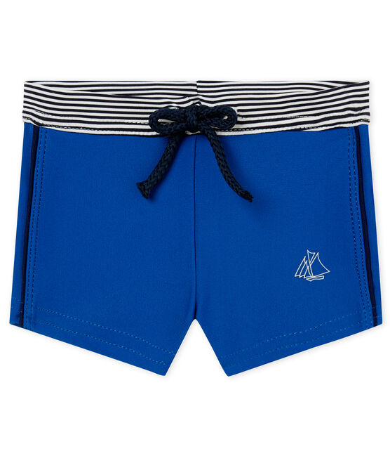 Maillot De Bain Bebe Garcon Uni Petit Bateau