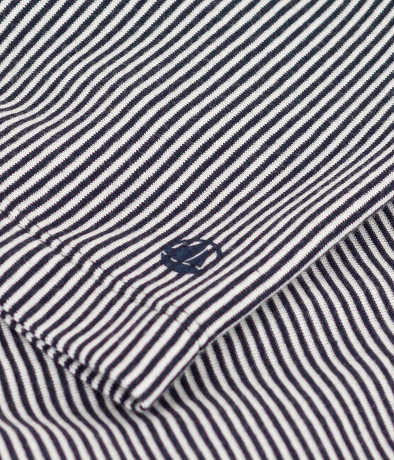 Kimono rayé femme bleu SMOKING/blanc MARSHMALLOW