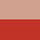 beige / rood