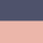 blauw / roze