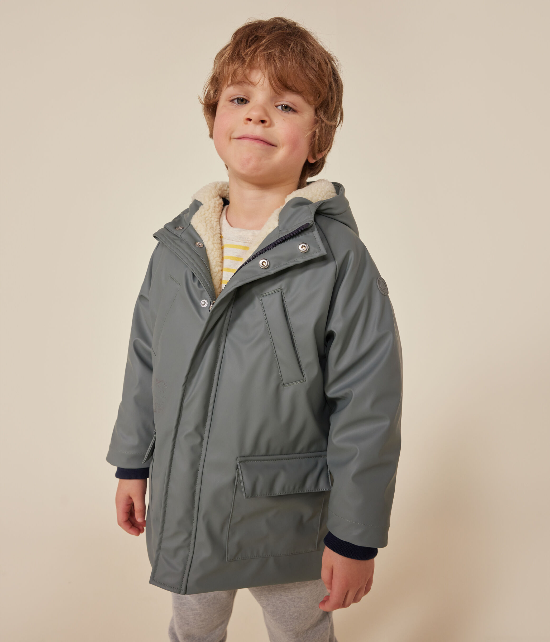 Cire chaud en sherpa enfant fille garcon THUYA Petit Bateau
