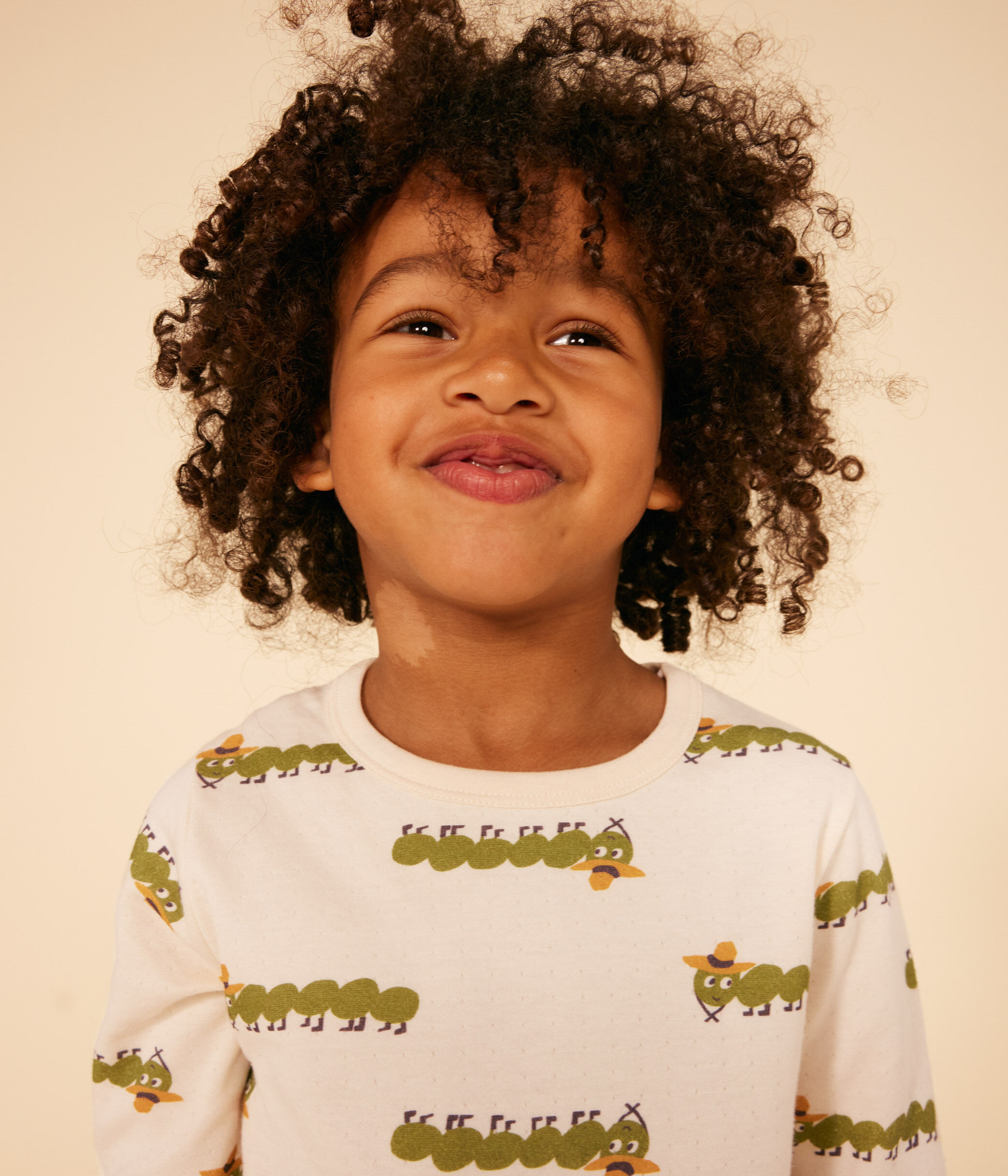 Pyjama imprime animal en coton enfant AVALANCHE MULTICO Petit Bateau