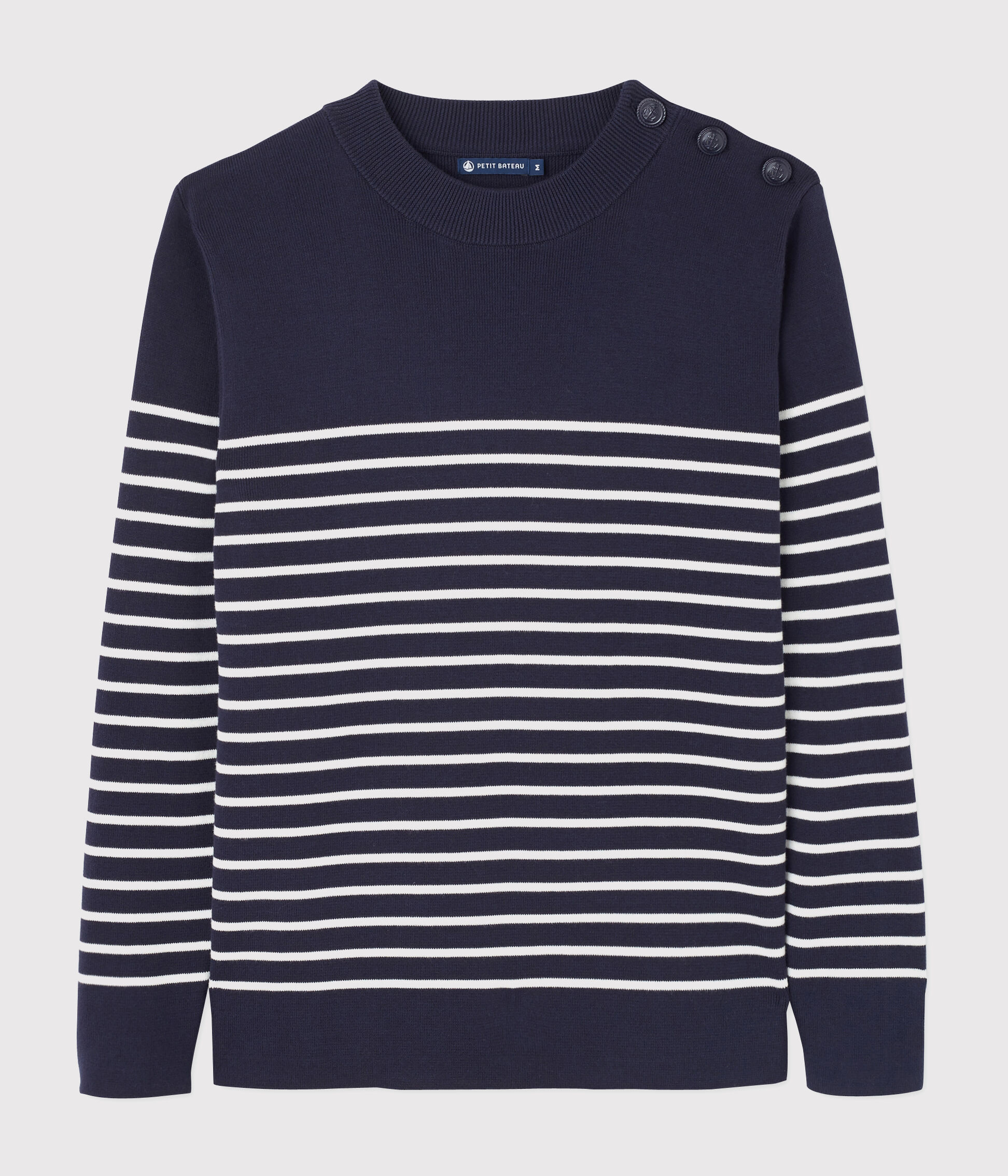 Pull marin Homme SMOKING MARSHMALLOW Petit Bateau
