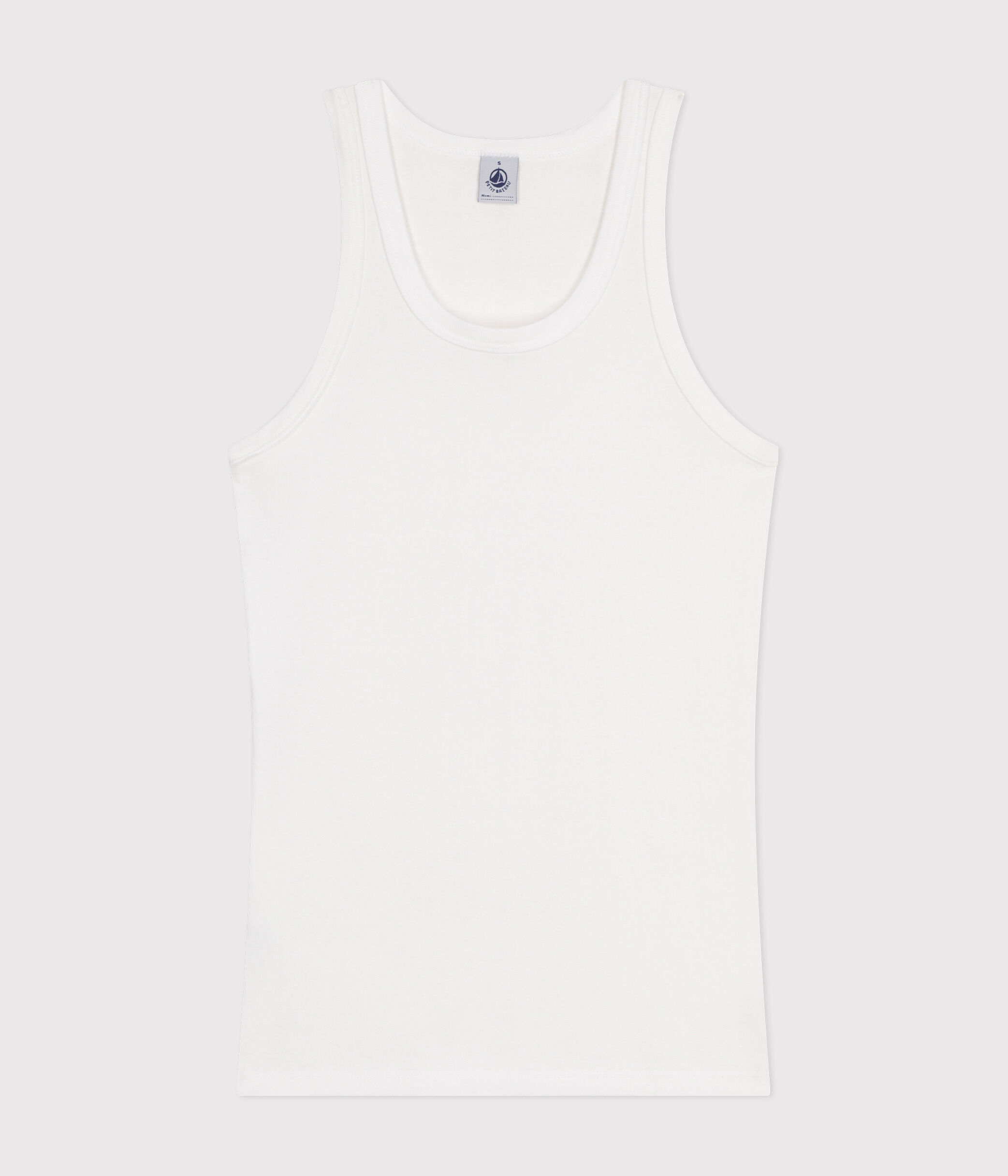 Debardeur l Iconique en coton femme ECUME Petit Bateau