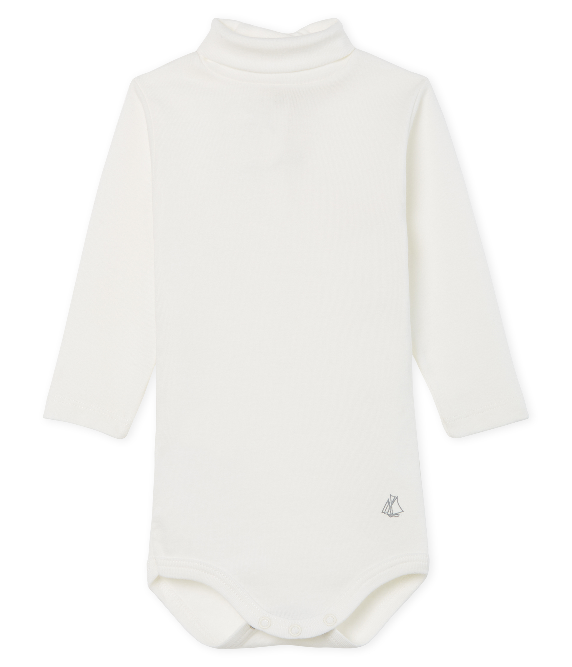 Body met lange mouwen en opgerolde kraag baby gemixt